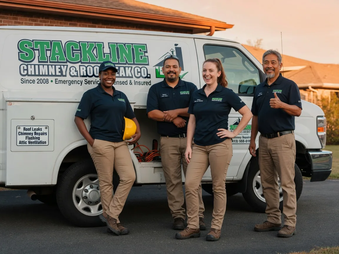Chimney flashing repair company in Helena, OH